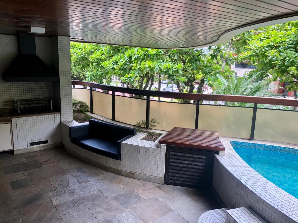 Pitangueiras Exclusivo Com Piscina Na Sacada Appartement Guarujá Buitenkant foto